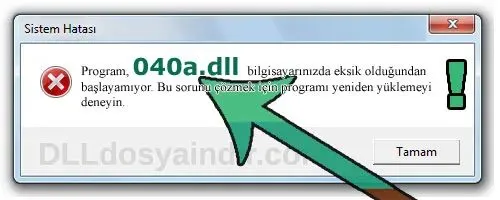 040a.dll hatası