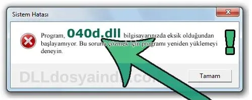 040d.dll hatası