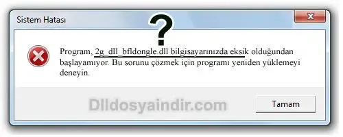 2g_dll_bfldongle.dll hatası