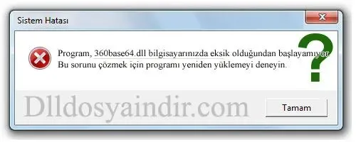 360base64.dll hatası