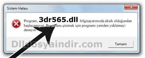 3dr565.dll hatası