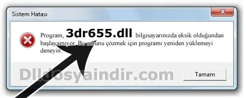 3dr655.dll hatası
