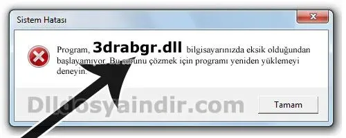 3drabgr.dll hatası