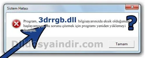3drrgb.dll hatası