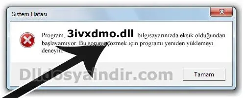 3ivxdmo.dll hatası