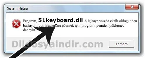 51keyboard.dll hatası