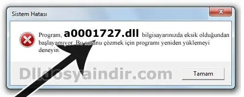 a0001727.dll hatası