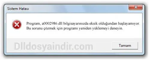 a0002986.dll hatası