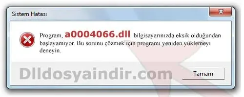 a0004066.dll hatası