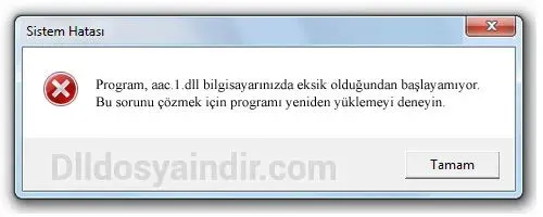 aac.1.dll hatası