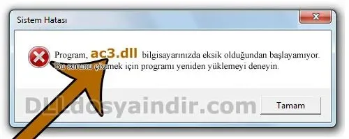 ac3.dll hatası