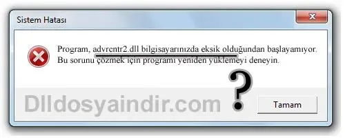 advrcntr2.dll hatası