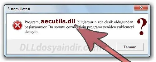 aecutils.dll hatası