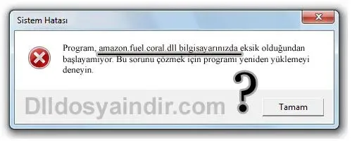 amazon.fuel.coral.dll hatası