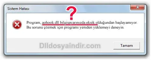 aohook.dll hatası