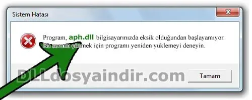 aph.dll hatası