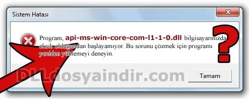 api-ms-win-core-com-l1-1-0.dll hatası