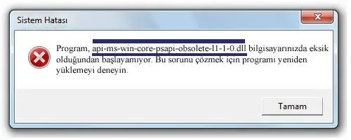 api-ms-win-core-psapi-obsolete-l1-1-0.dll hatası