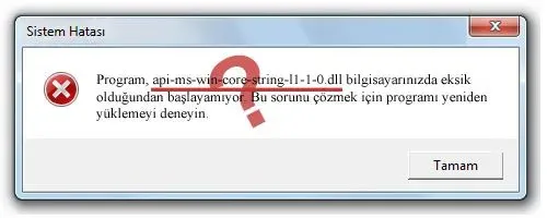 api-ms-win-core-string-l1-1-0.dll hatası