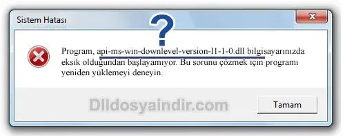 api-ms-win-downlevel-version-l1-1-0.dll hatası