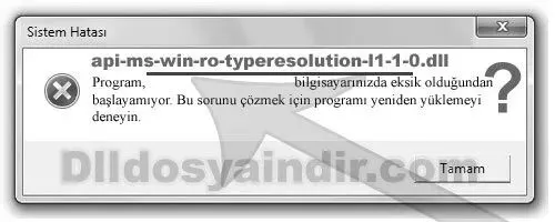 api-ms-win-ro-typeresolution-l1-1-0.dll hatası