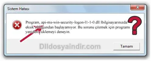 api-ms-win-security-logon-l1-1-0.dll hatası