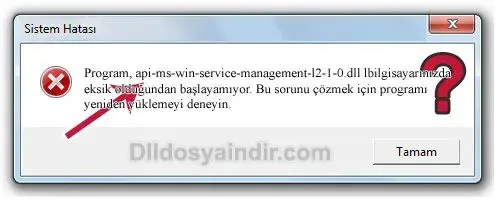 api-ms-win-service-management-l2-1-0.dll hatası