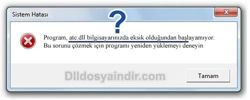 atc.dll hatası