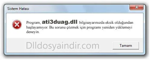 ati3duag.dll hatası
