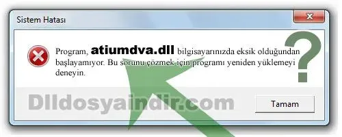 atiumdva.dll hatası