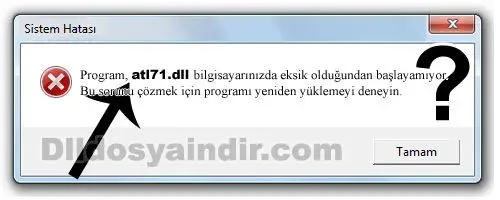 atl71.dll hatası