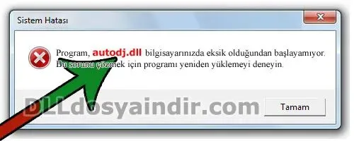autodj.dll hatası