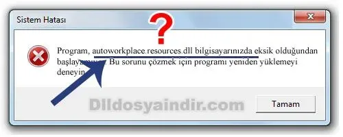 autoworkplace.resources.dll hatası