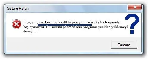 avcdownloader.dll hatası