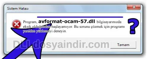 avformat-ocam-57.dll hatası