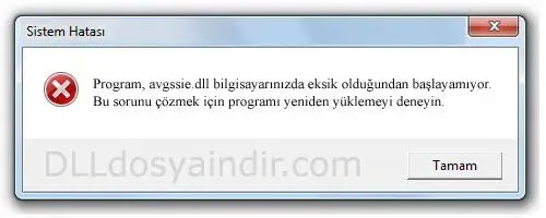 avgssie.dll hatası