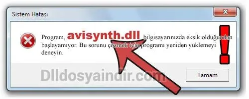 avisynth.dll hatası