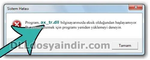 ax_tr.dll hatası