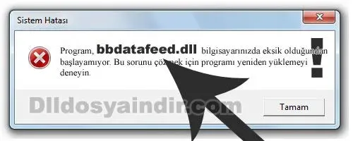 bbdatafeed.dll hatası