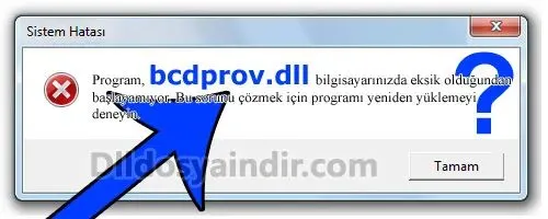 bcdprov.dll hatası
