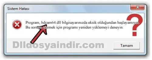 bdcam64.dll hatası