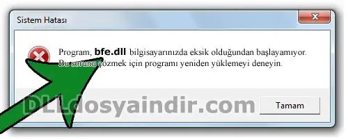 bfe.dll hatası