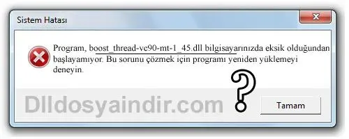 boost_thread-vc90-mt-1_45.dll hatası