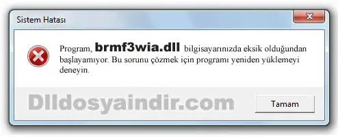 brmf3wia.dll hatası