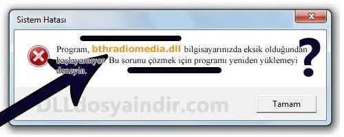 bthradiomedia.dll hatası