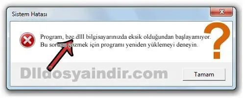 bzc.dll Hata Görüntüsü