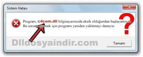 c4com.dll hatası