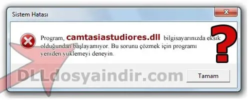camtasiastudiores.dll hatası