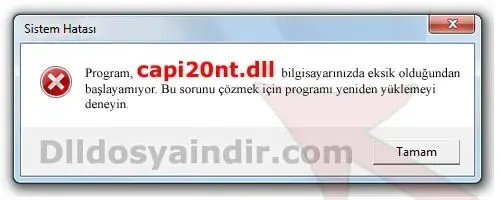 capi20nt.dll hatası