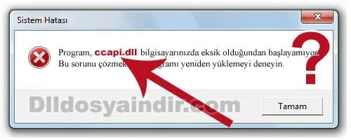 ccapi.dll hatası